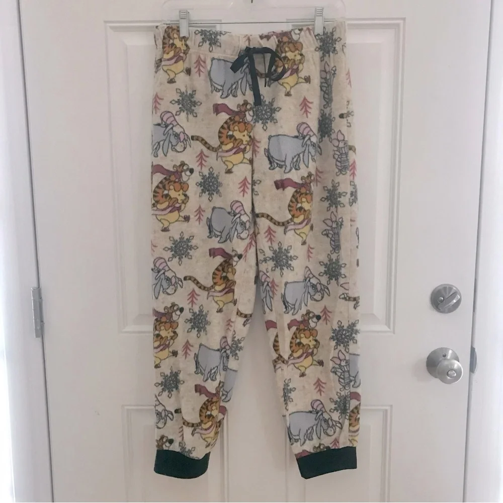 DISNEY Winnie the Pooh & Friends Cuffed Fleece Sleep Pants - Picture 2 of 11